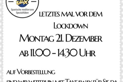 SAX Lockdown 12.20